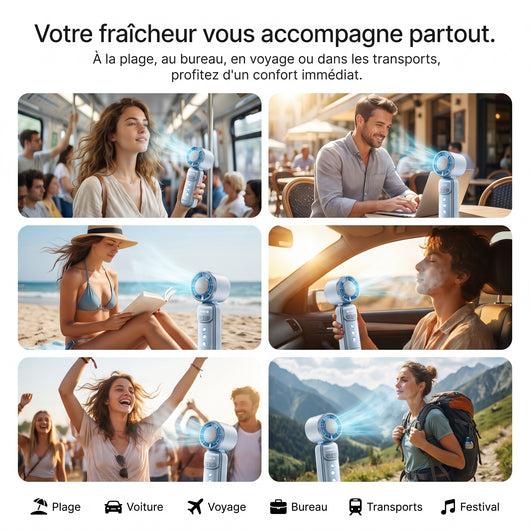 Ventilateur portable GlacierFlow™